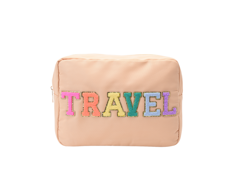 Beige Large Pouch - 