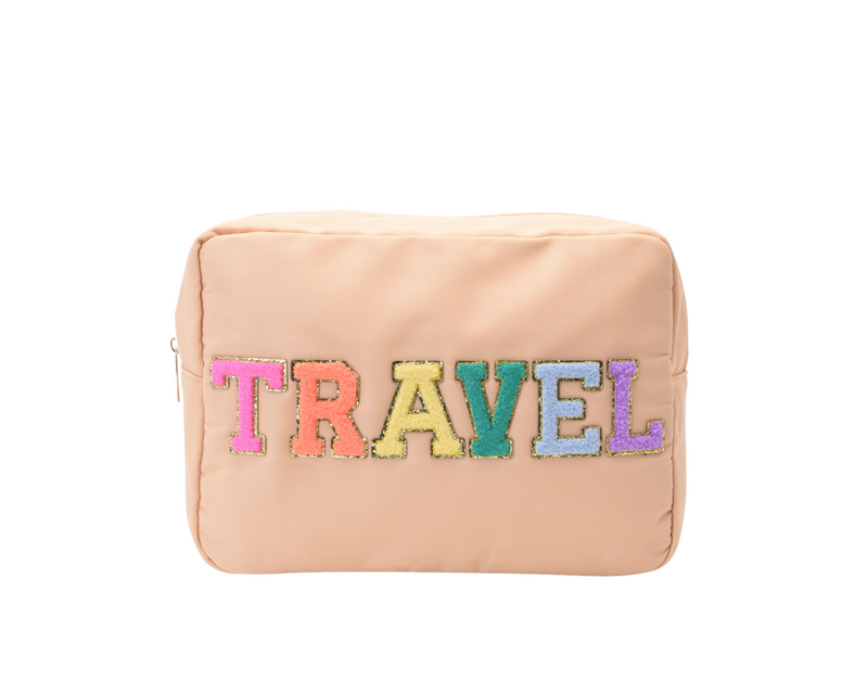 Beige Large Pouch - 