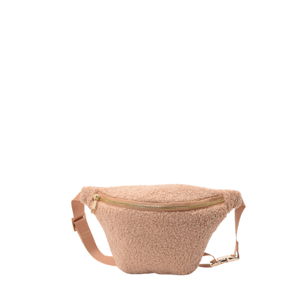 Beige Teddy Personalised  Bum Bag - Small