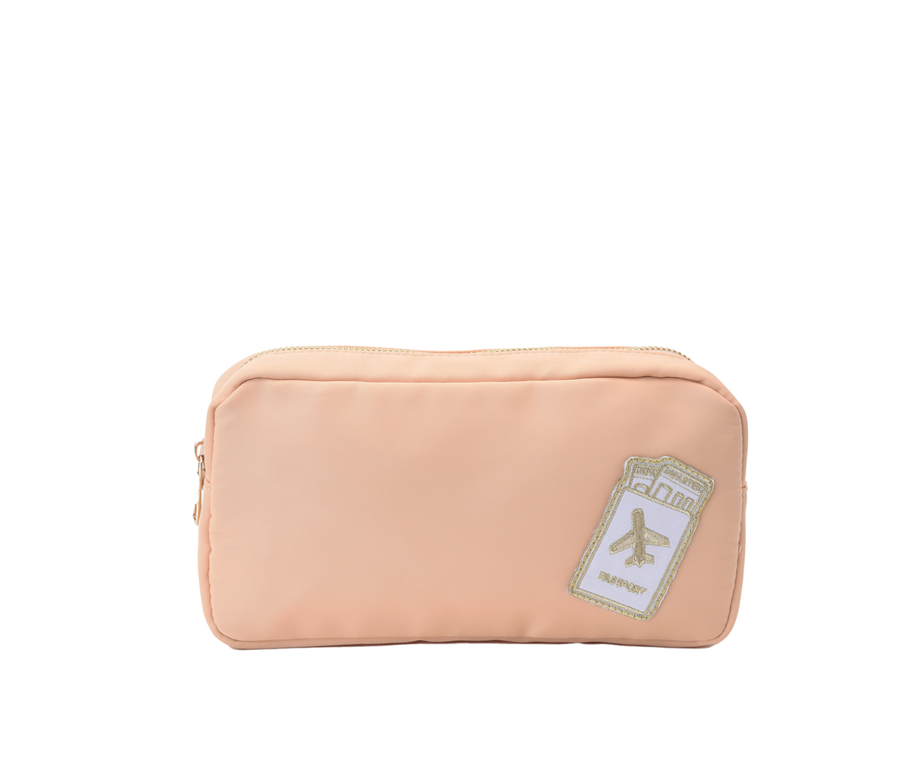 Beige Medium Pouch 