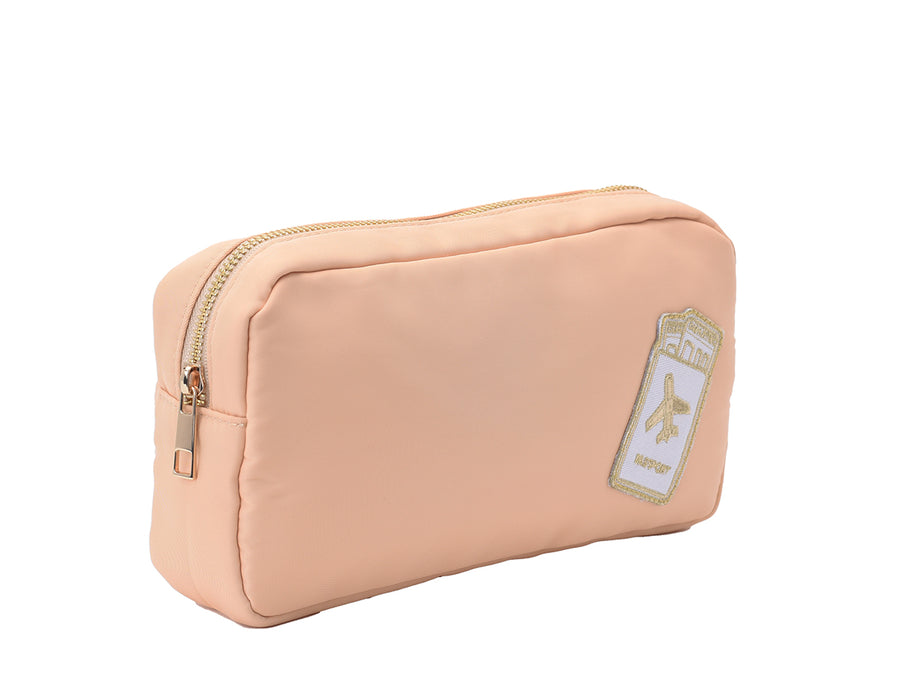 Beige Small Pouch 