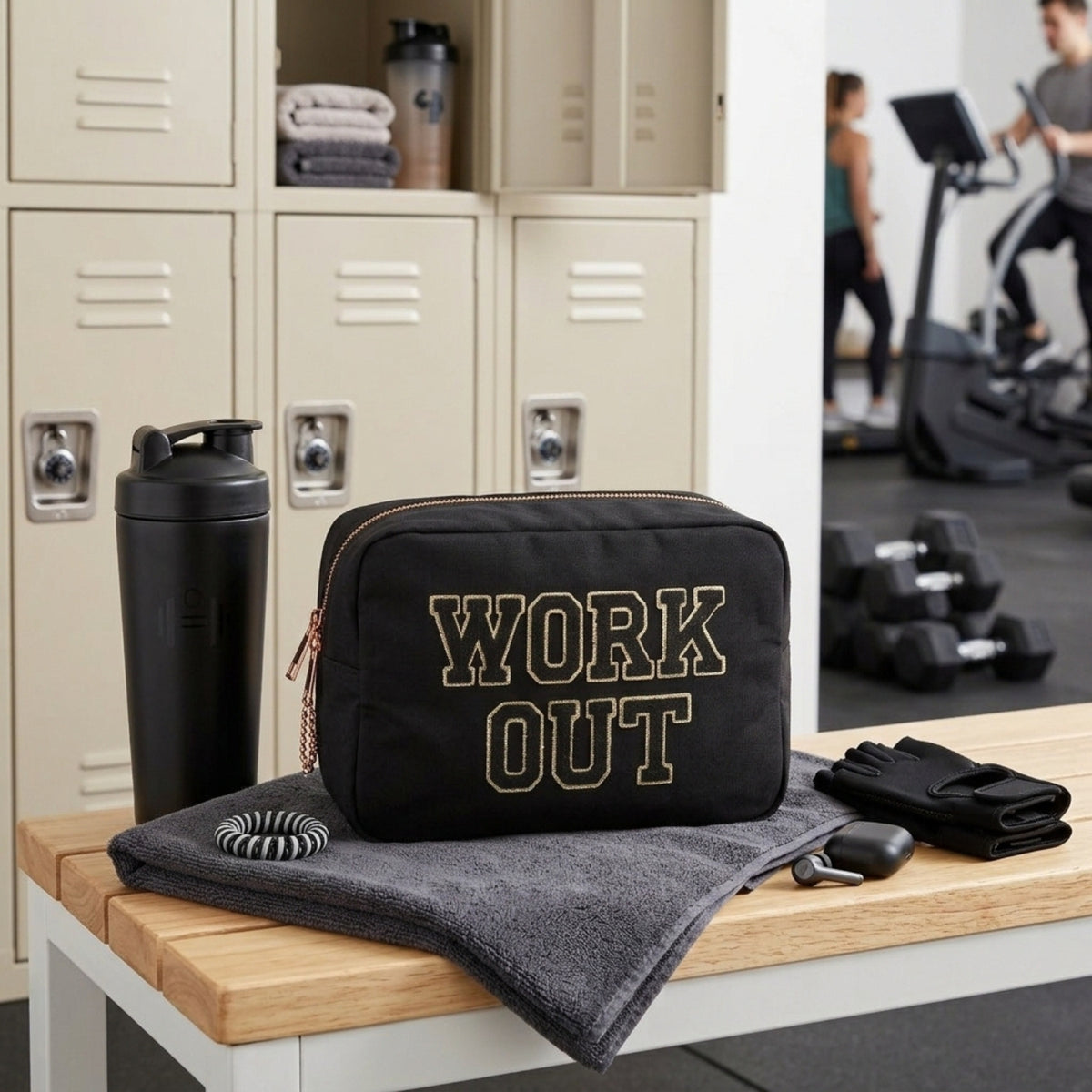 “Work Out” Essential Pouch
