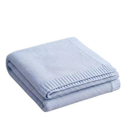 Personalised Knitted Baby Blanket