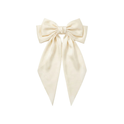 Personalised Bride Bow, Cream