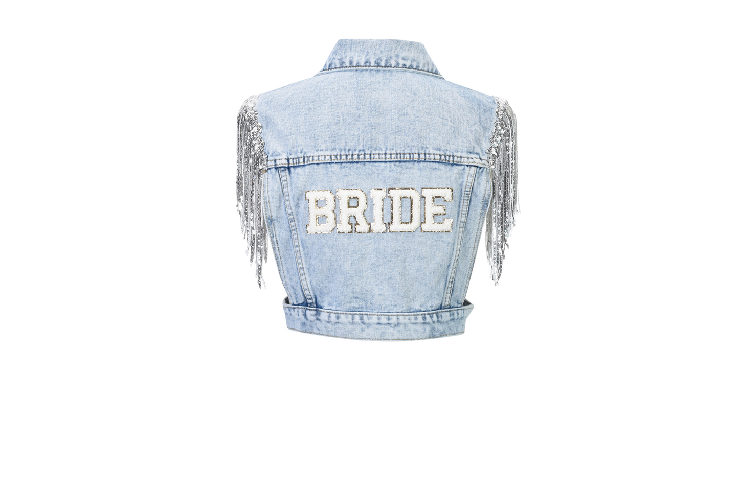 Bride Denim Waistcoat - The Happy Tribe