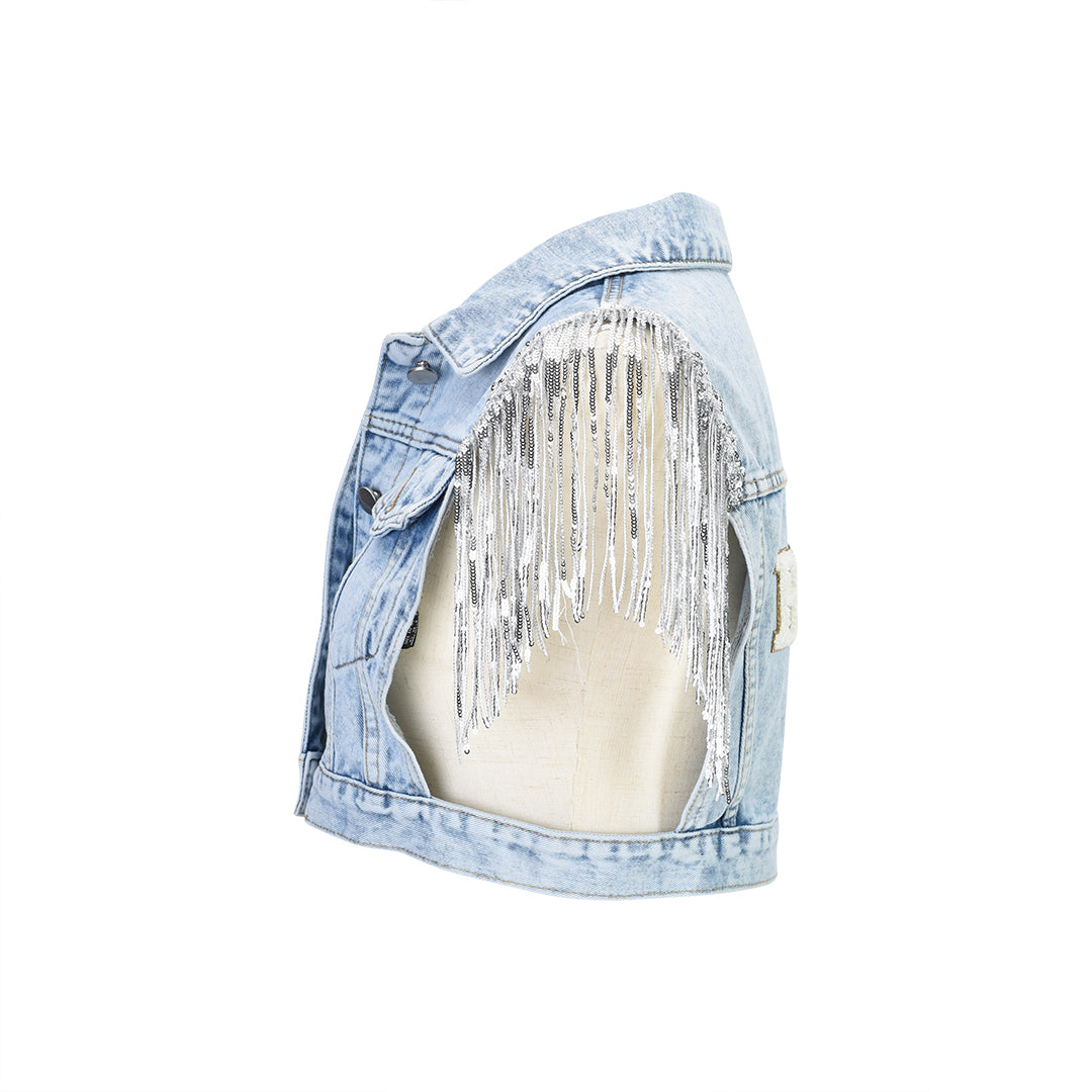 Bride Denim Waistcoat - The Happy Tribe