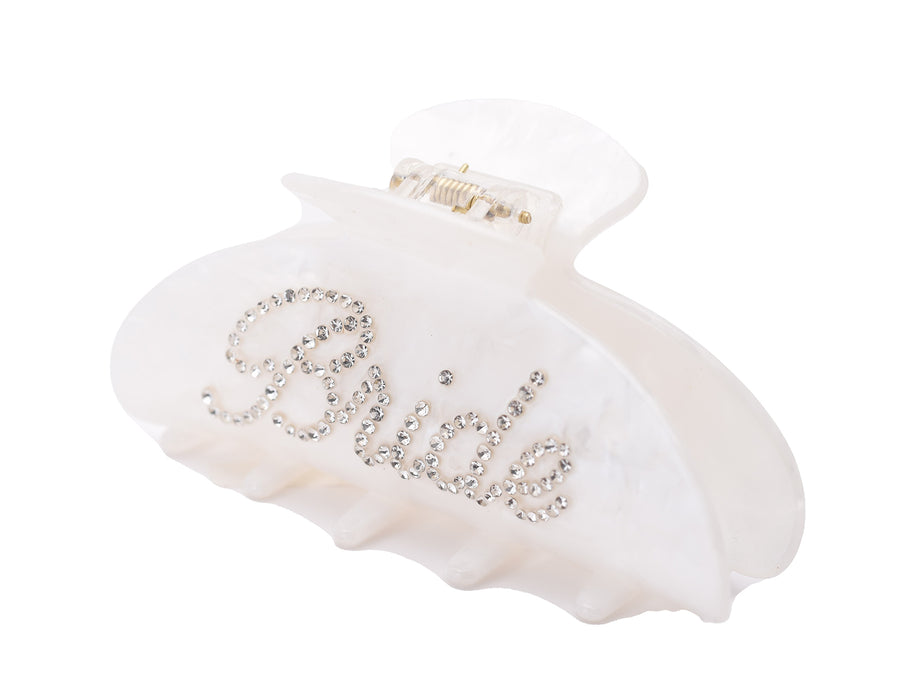 “Bride” Rhinestone Hair Clip