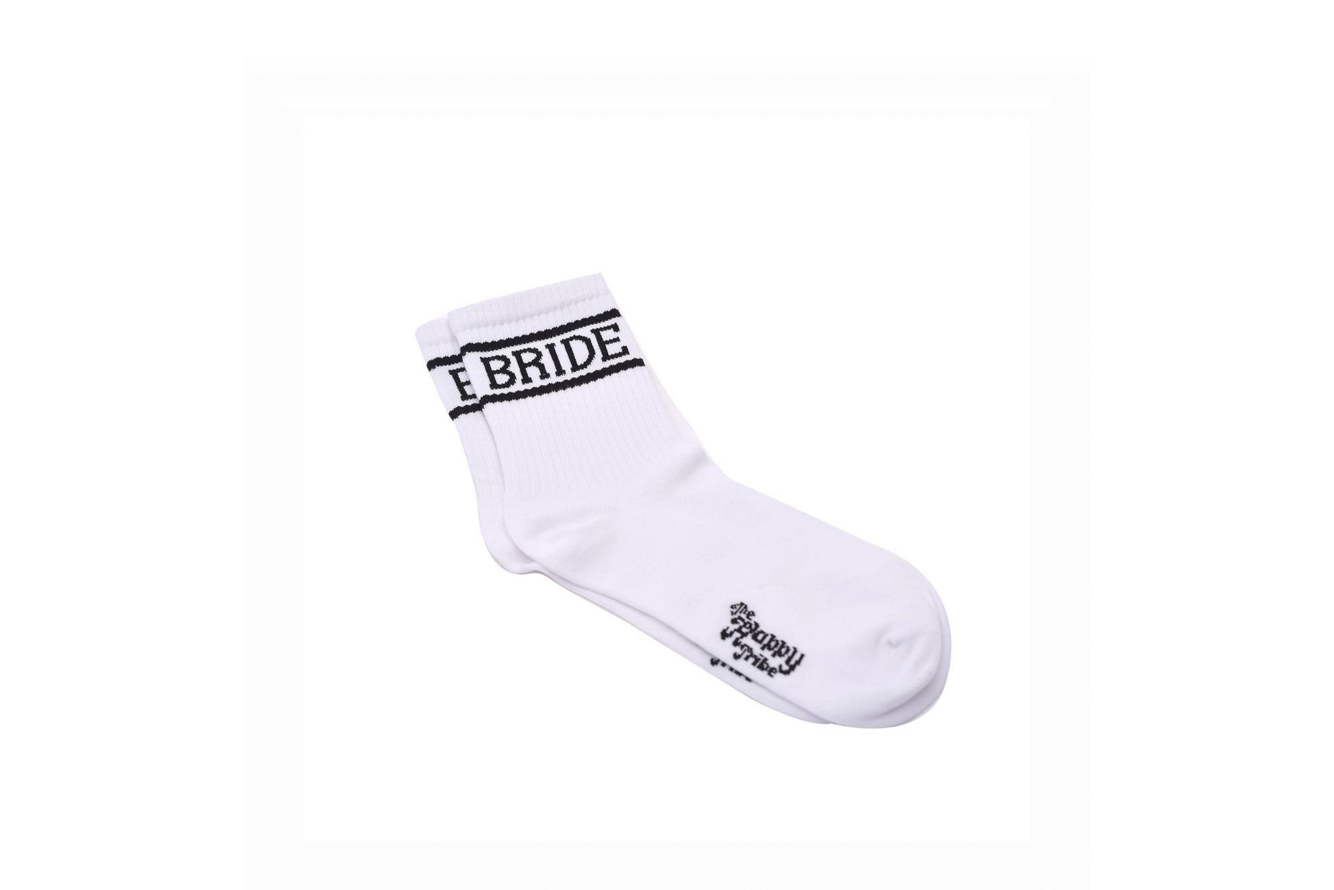 Bride Socks,  Cozy White Socks - The Happy Tribe