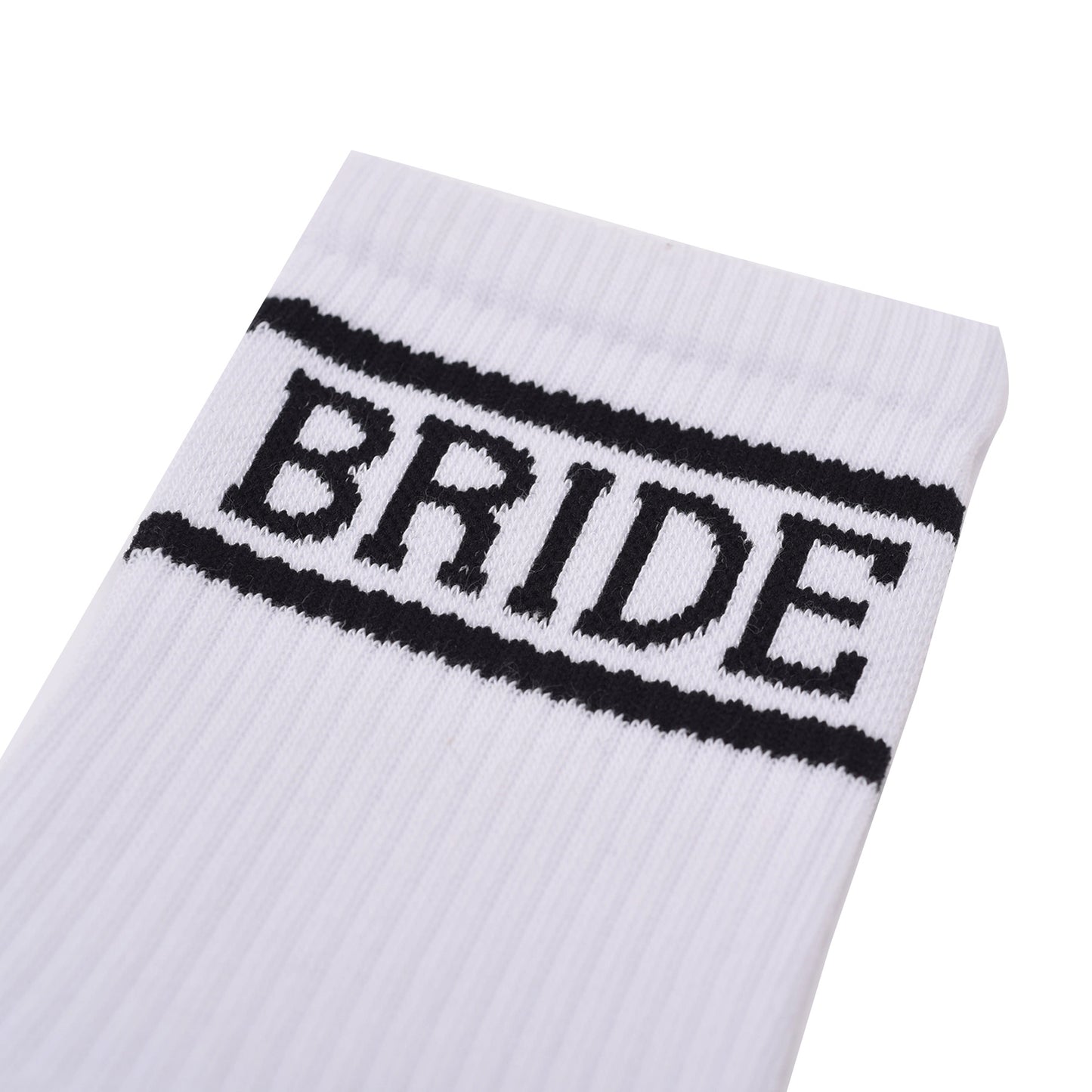 Bride Socks,  Cozy White Socks - The Happy Tribe