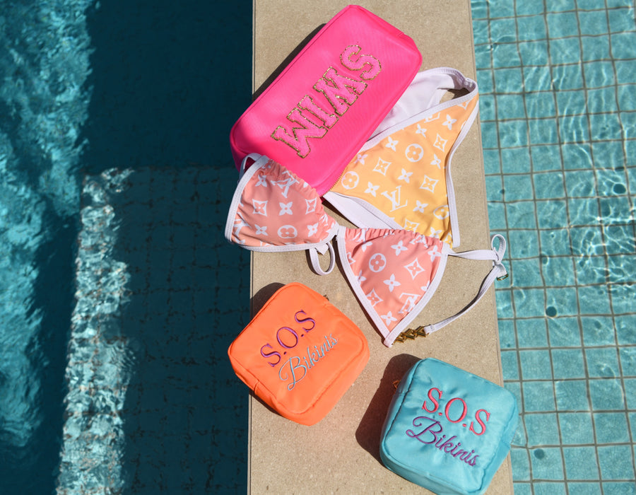 Neon Orange Extra Small Pouch - 