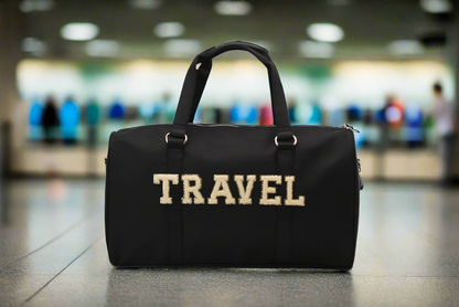 Black “Travel” Carry On Style Bag