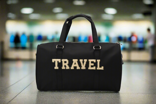 Black “Travel” Carry On Style Bag