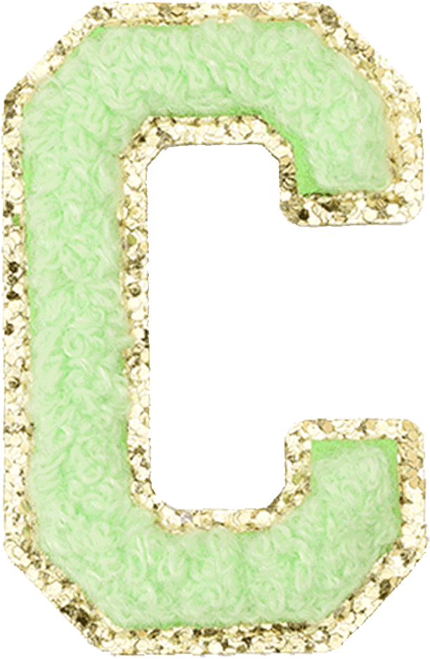 Neon Green Letter - The Happy Tribe