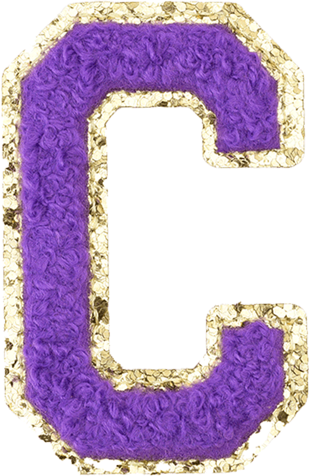 Purple Letter - The Happy Tribe
