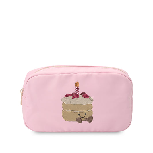 “Make a Wish” Medium Embroidered Pouch