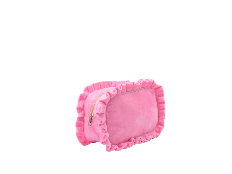 NEW Ruffle Personalised Pouch - Medium