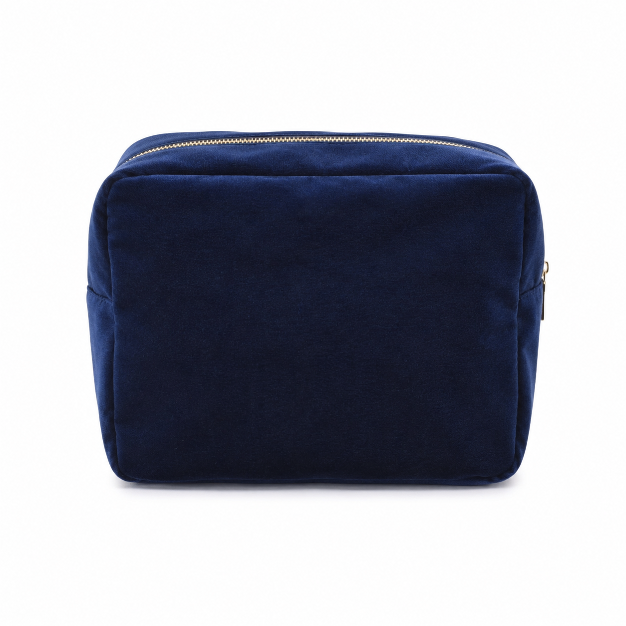 Luxury Personalised Velvet Large Pouch, Bold Edit