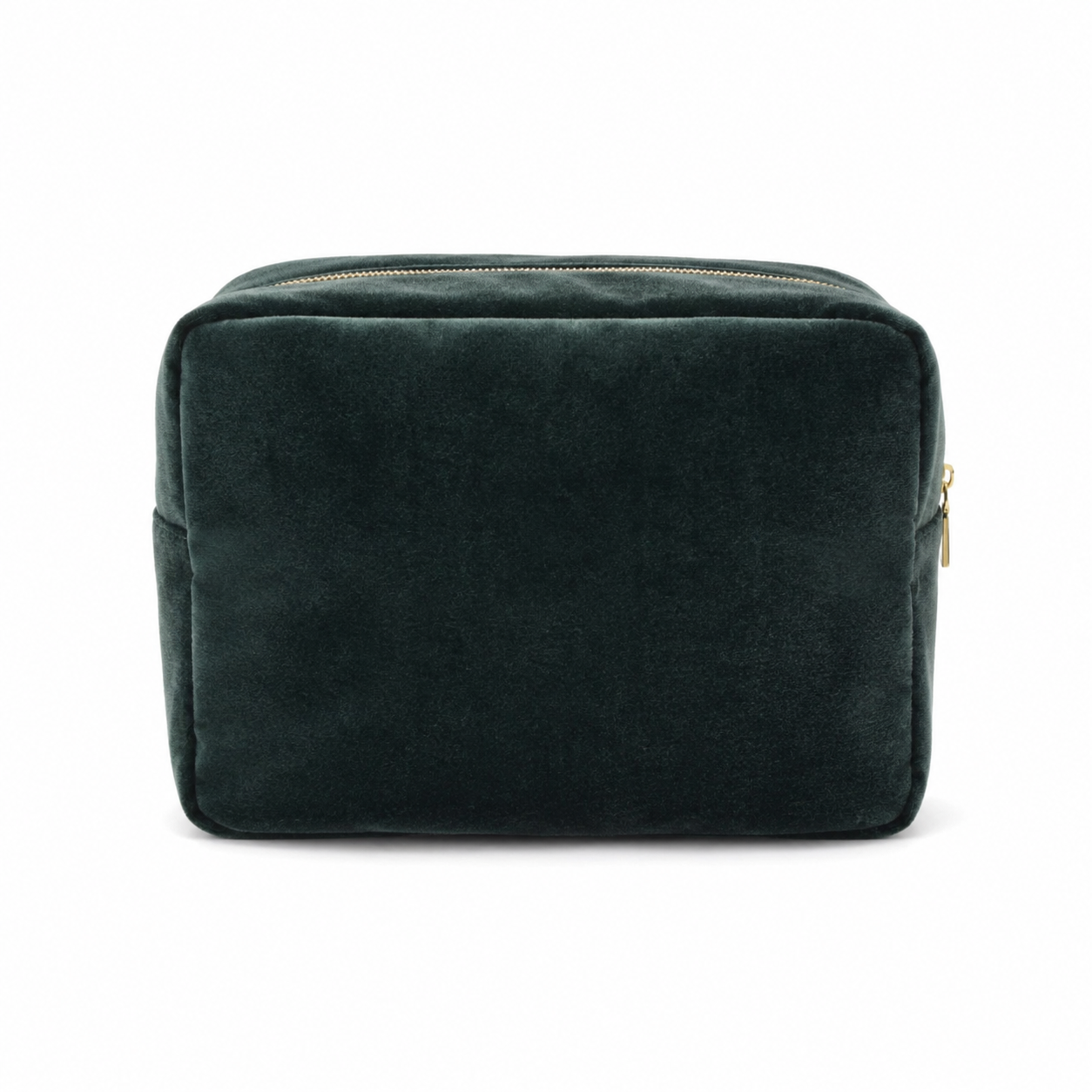 Luxury Personalised Velvet Large Pouch, Bold Edit