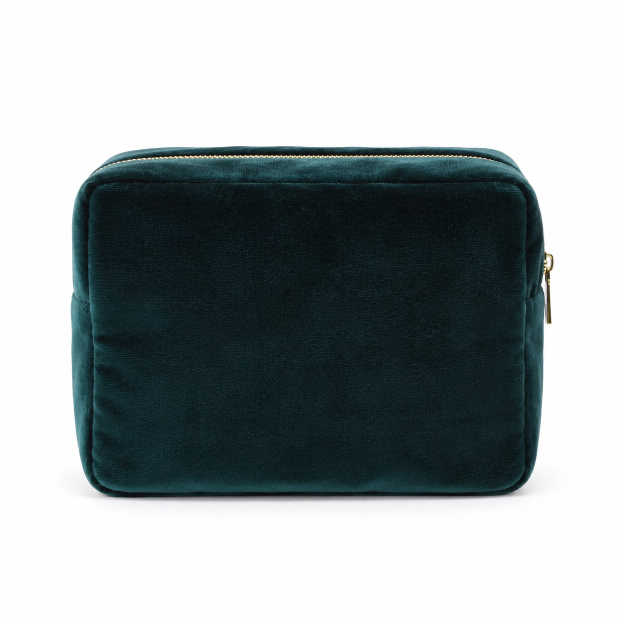 Luxury Personalised Velvet Large Pouch, Bold Edit