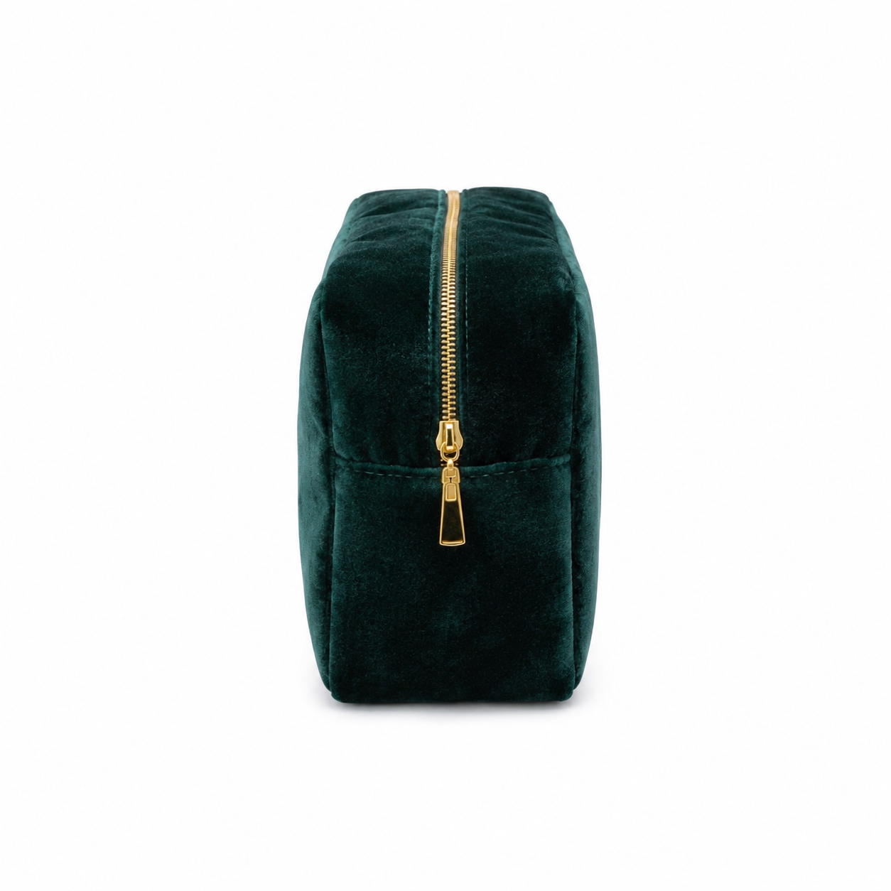 Luxury Personalised Velvet Large Pouch, Bold Edit