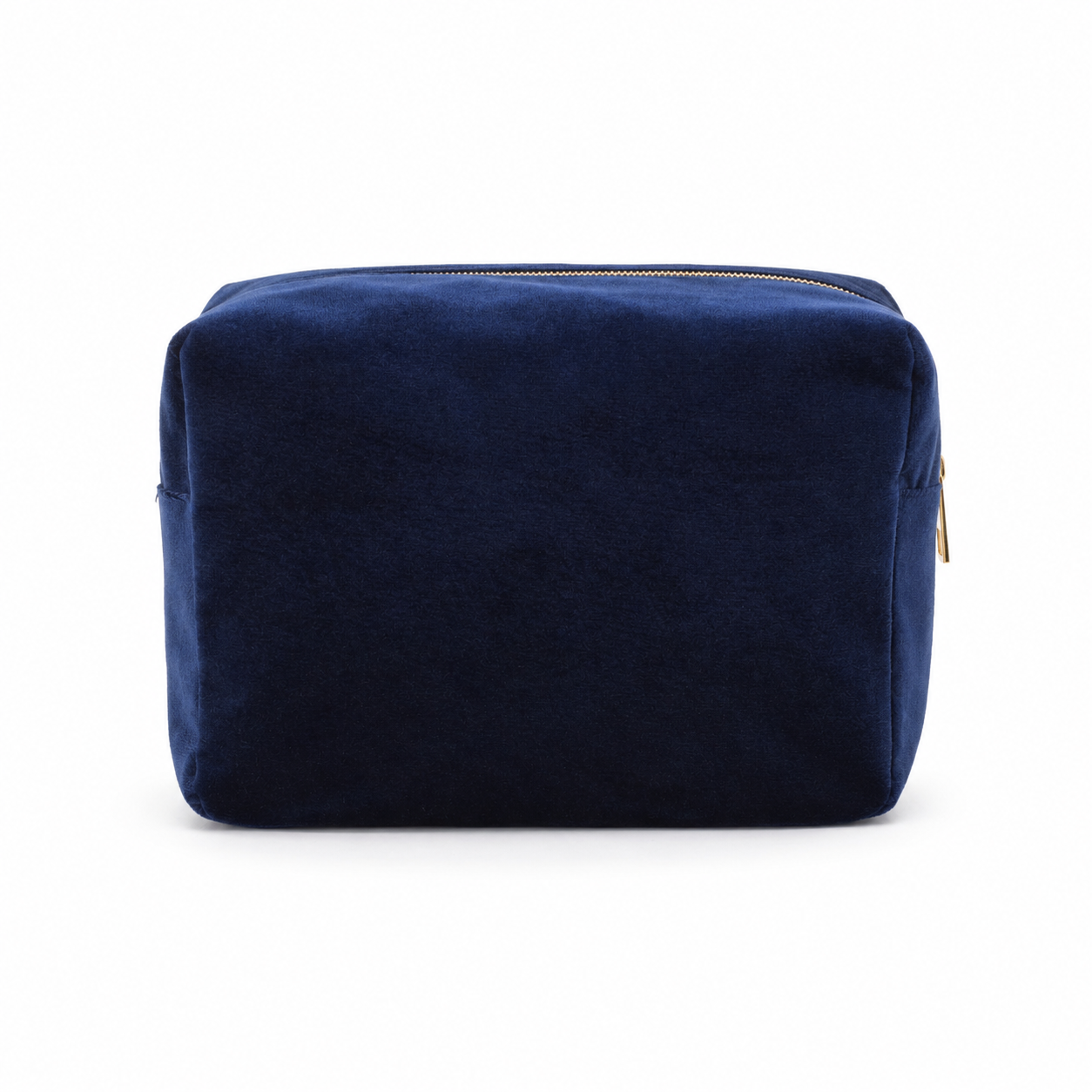 Luxury Personalised Velvet Large Pouch, Bold Edit