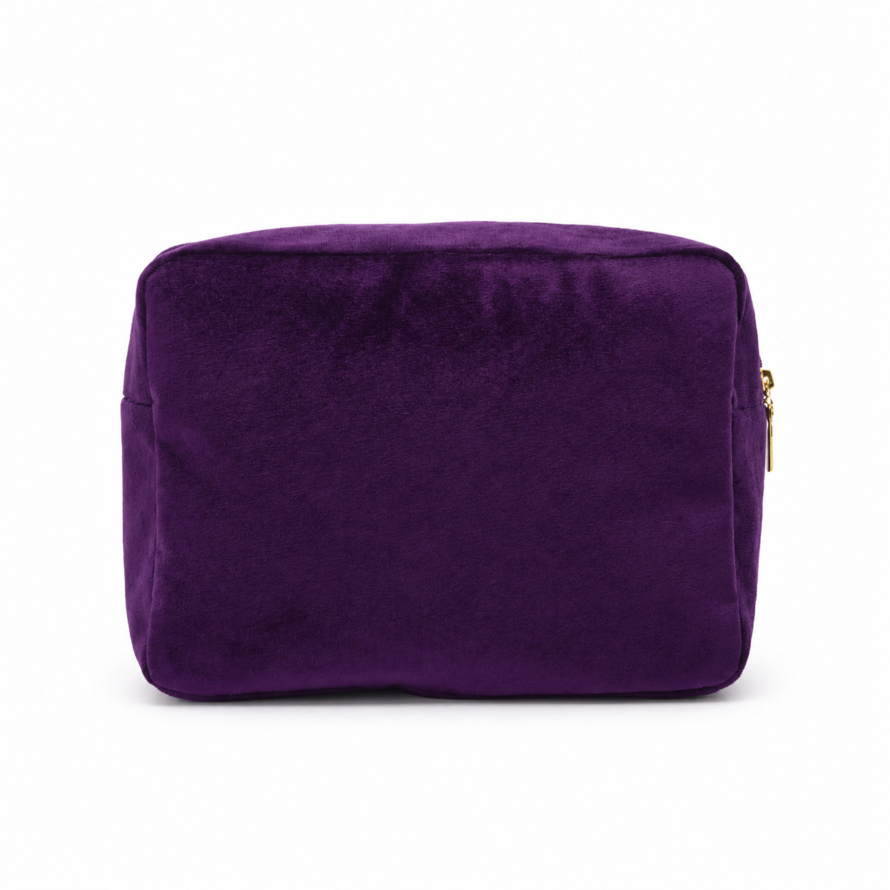Luxury Personalised Velvet Large Pouch, Bold Edit