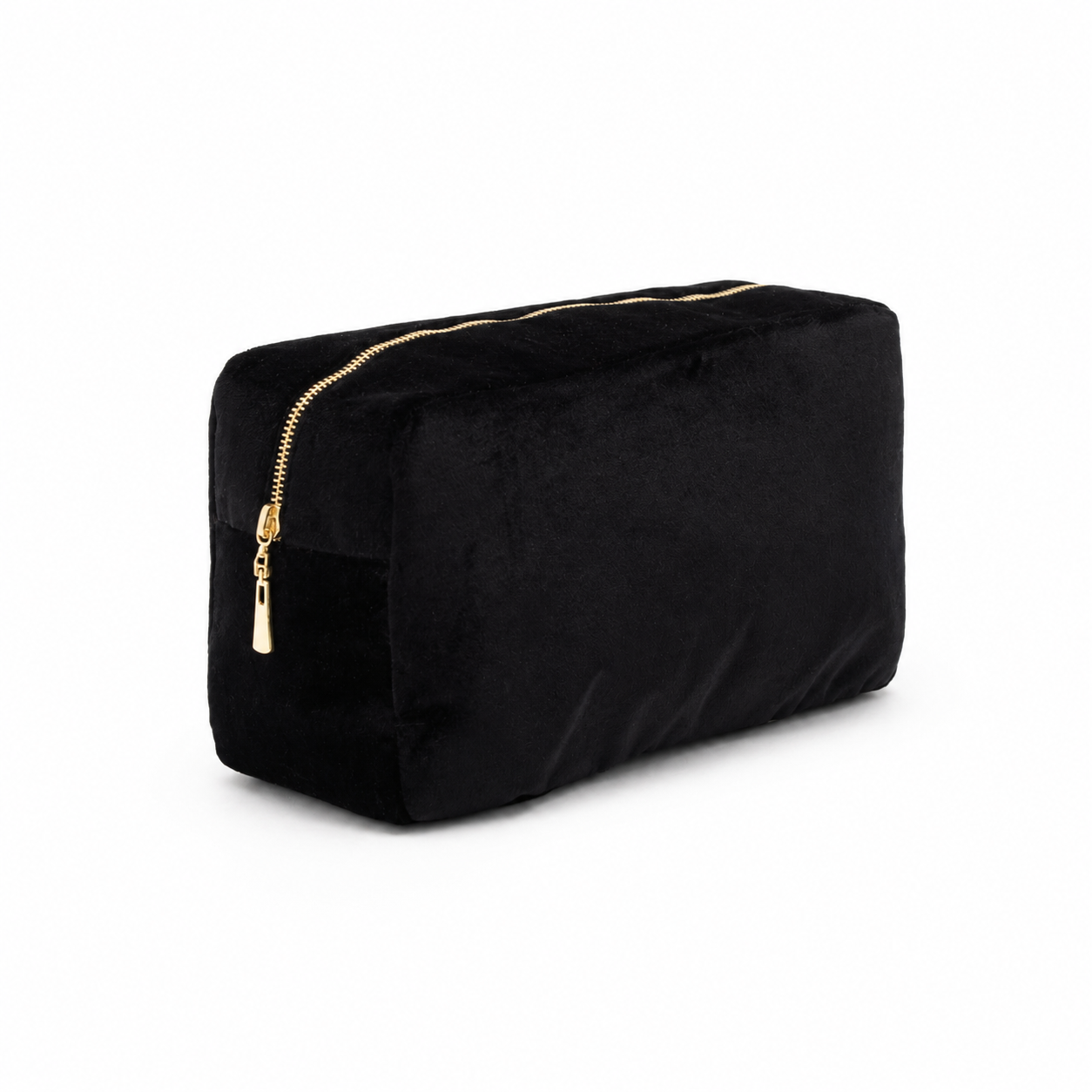 Luxury Personalised Velvet Bold Edit, Medium Pouch