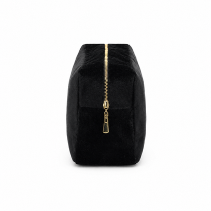 Luxury Personalised Velvet Bold Edit, Medium Pouch
