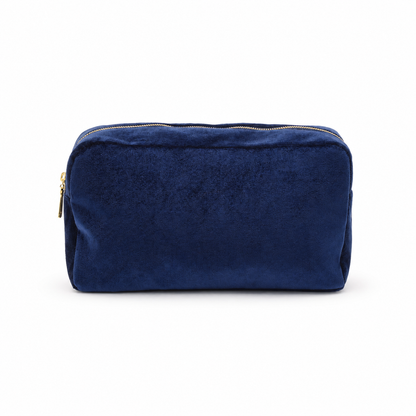 Luxury Personalised Velvet Bold Edit, Medium Pouch