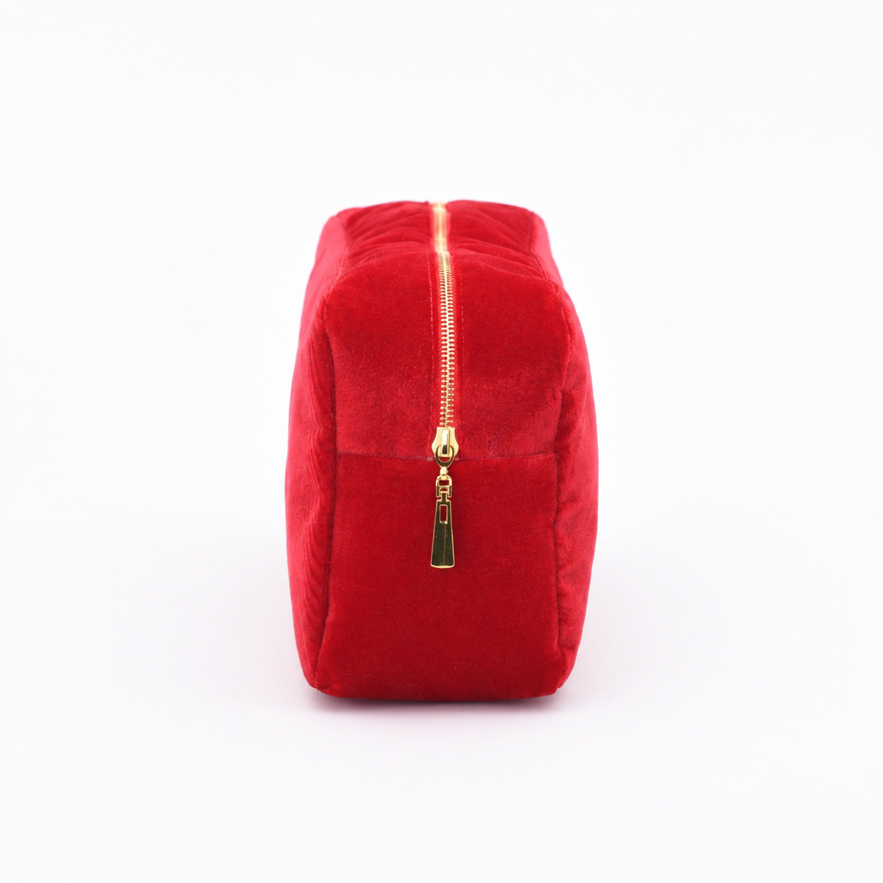 Luxury Personalised Velvet Bold Edit, Medium Pouch