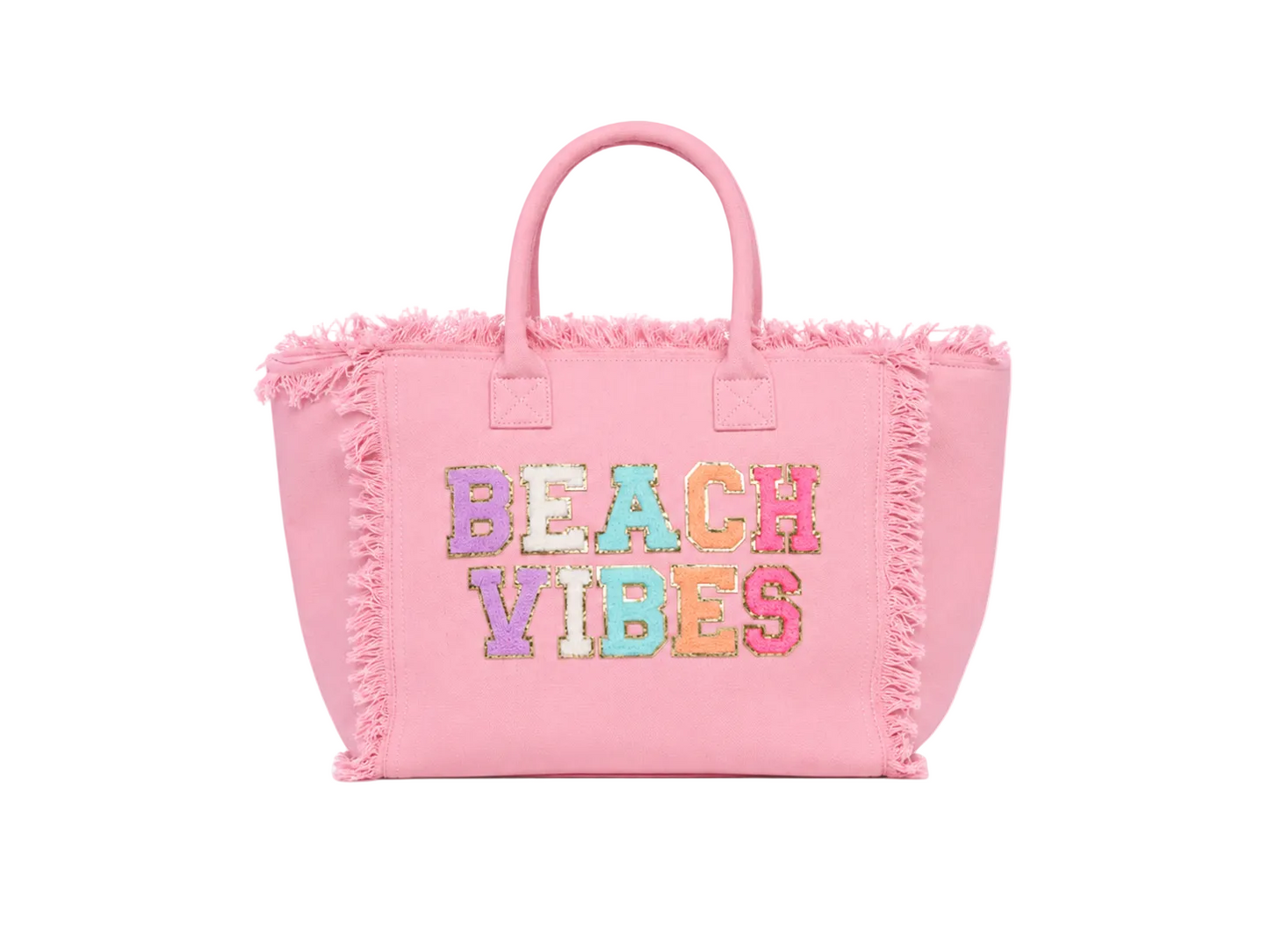"Beach Vibes" St Bart's Tote Bag
