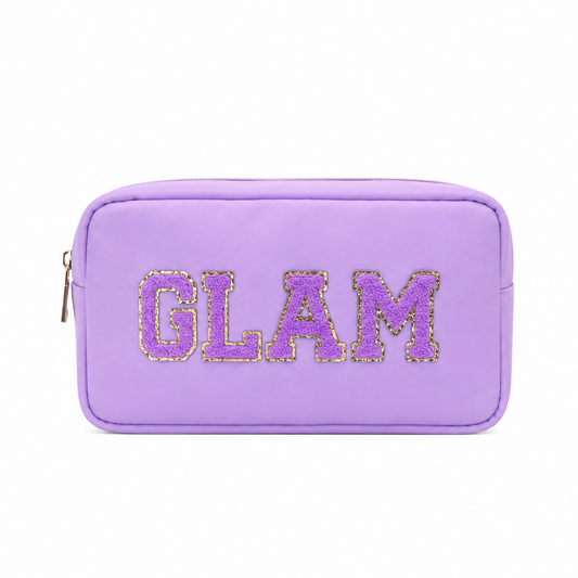 "Glam" Medium Pouch, Lilac