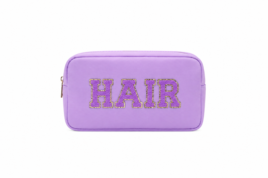"Hair" Medium Pouch, Lilac