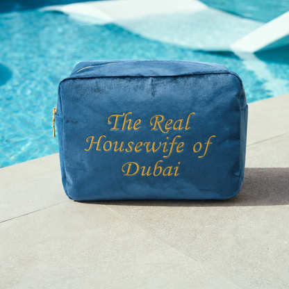 "The Real Housewives of Dubai" Large Velvet Pouch