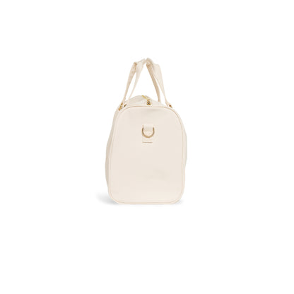 Cream Flight Mode Bag – Gym, Travel & Carry-On Style - The Happy Tribe