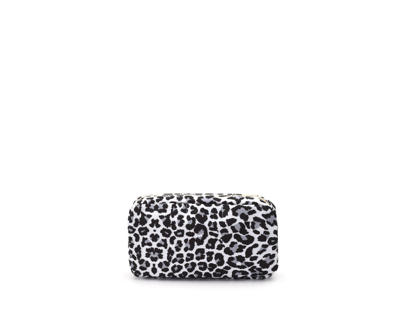Black & White Animal Print Personalised Pouch - Small