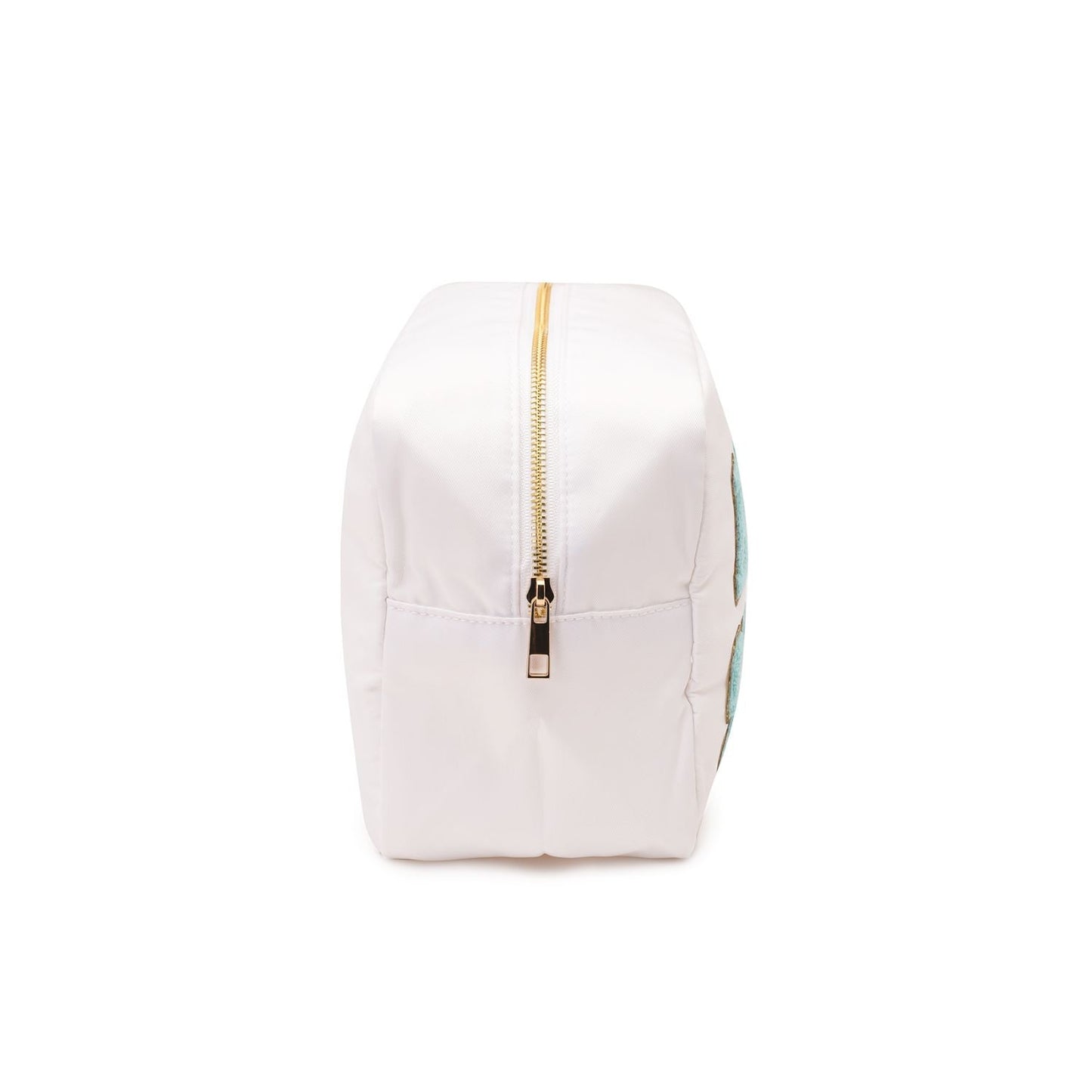 White Large “Baby Stuff” Pouch - The Happy Tribe