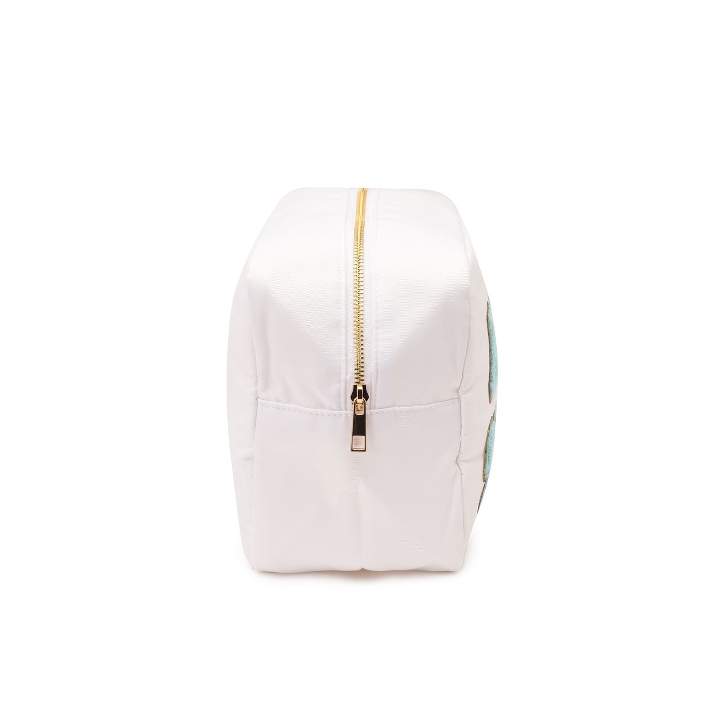 White Large “Baby Stuff” Pouch - The Happy Tribe
