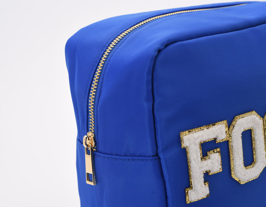 Royal Blue Large Pouch - 