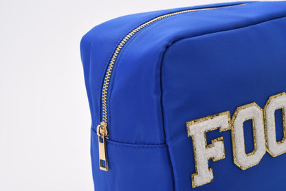 Royal Blue Large Pouch - "Footie"
