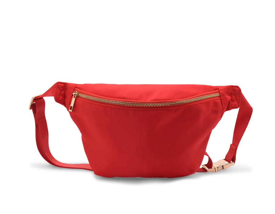 Red Personalised  Bum Bag - Large