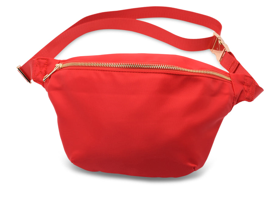 Red Personalised  Bum Bag - Large