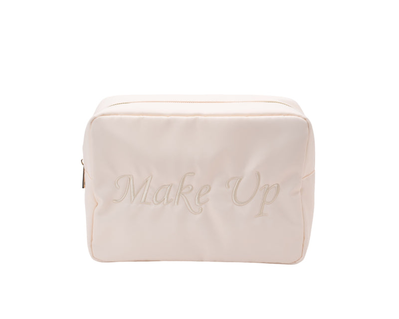 Cream Large Pouch - 