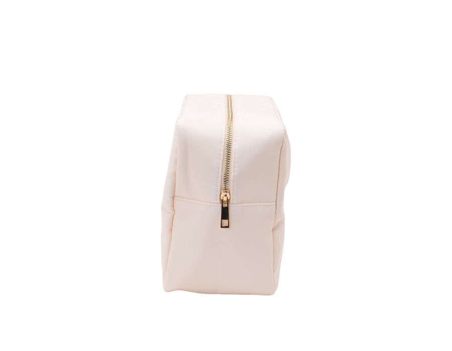 Cream Large Pouch - 