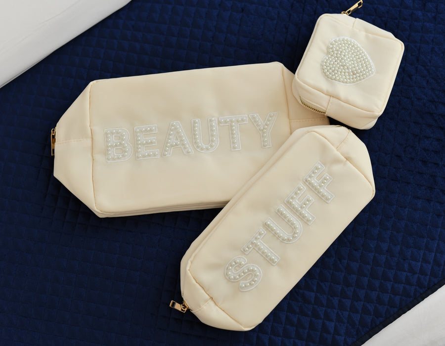 Cream Extra Small Pouch - 