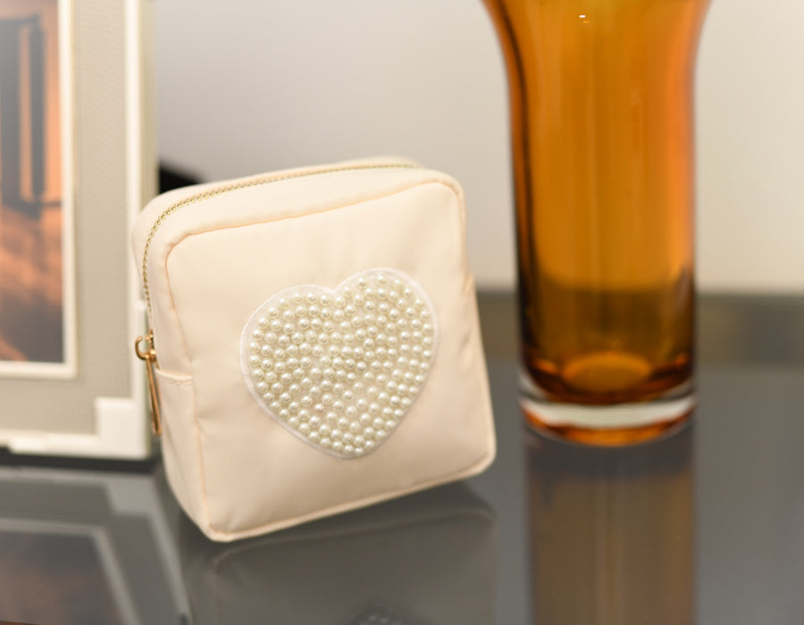 Cream Extra Small Pouch - 
