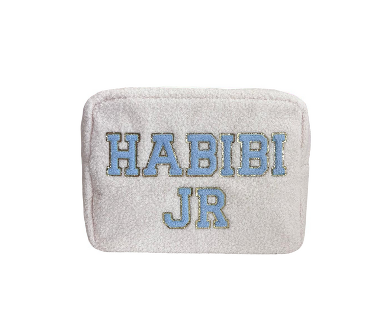 Cream l, Baby Blue Teddy Large “HABIBI JR