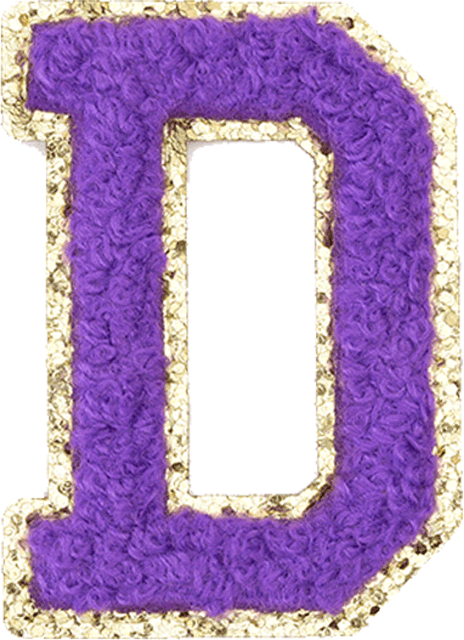 Purple Letter - The Happy Tribe