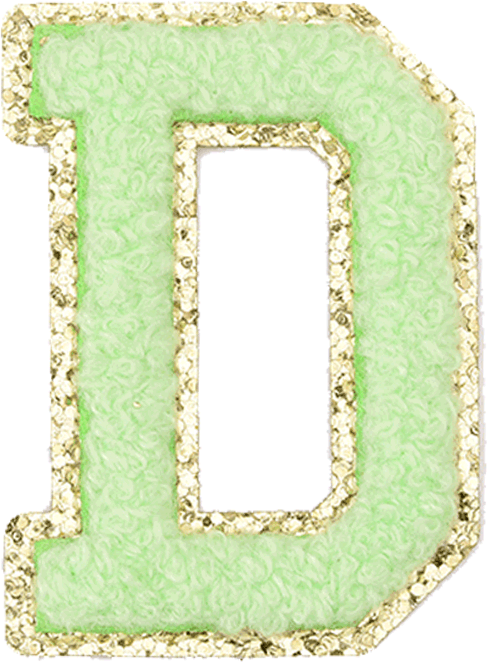 Neon Green Letter - The Happy Tribe