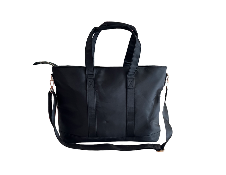 Black Travel Tote - 